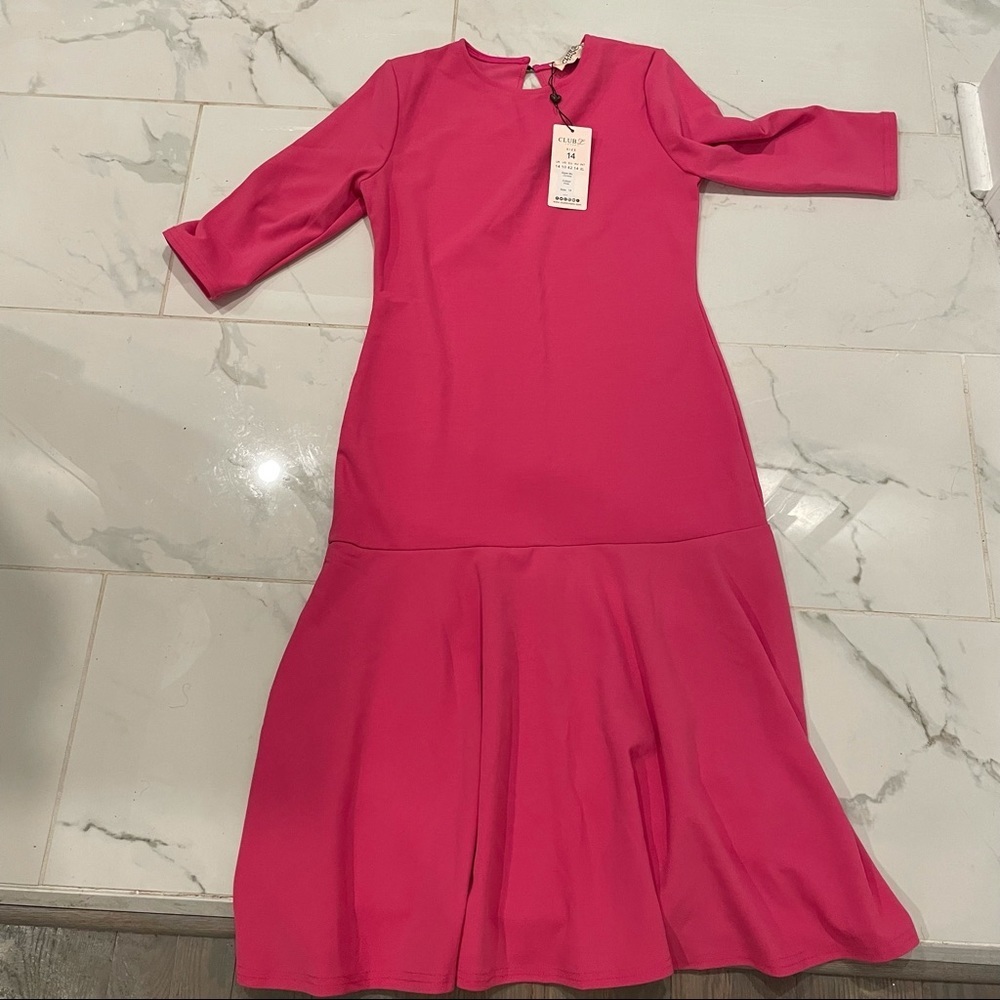 Club London Hot Pink Dress